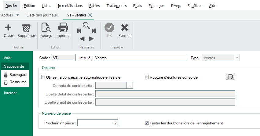 rajouter numéro de pièce automatiquement Sage50c 