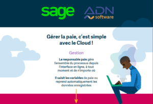 image infographie Sage Business Cloud Paie