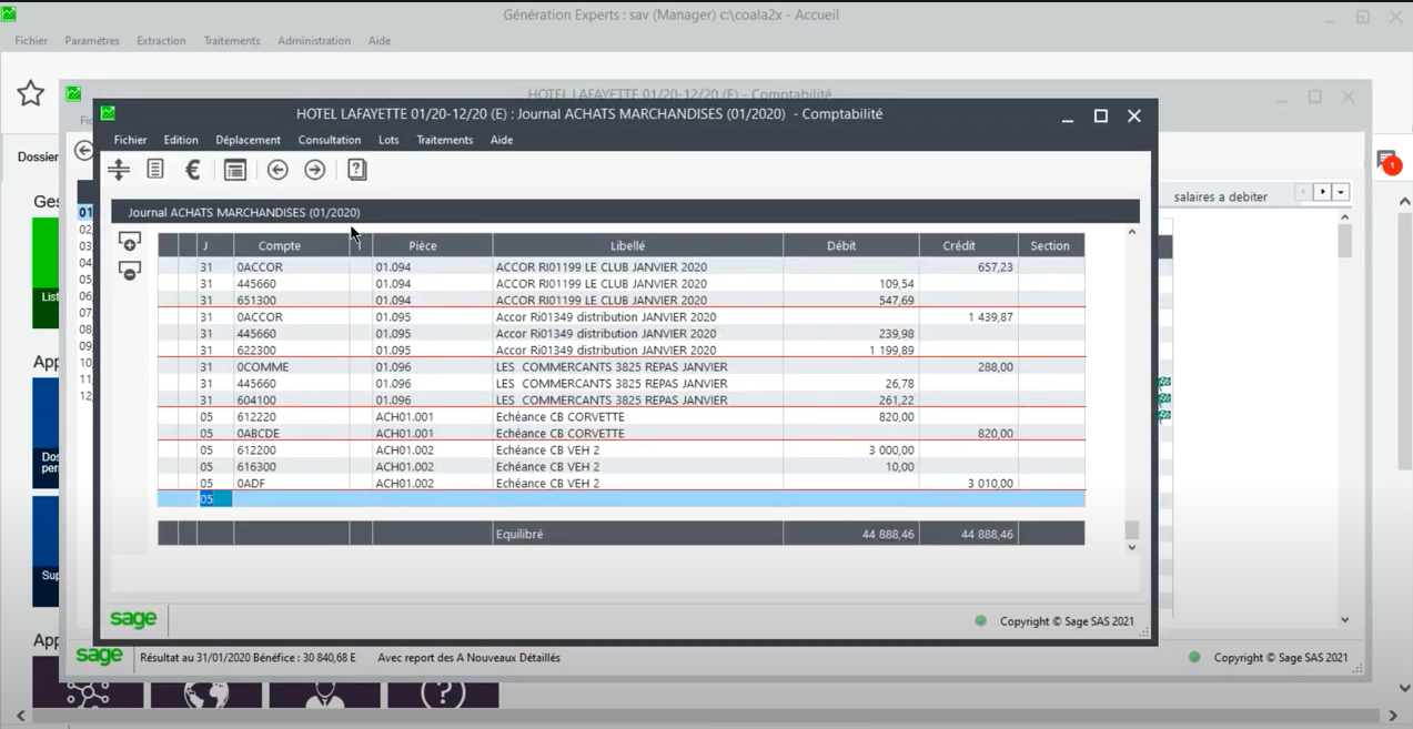 modification automatique de la casse dans Sage 